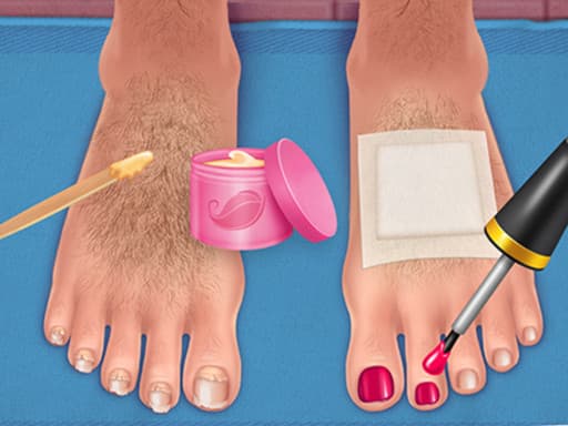 Spa With Daddy game screenshot - girls - Free online game