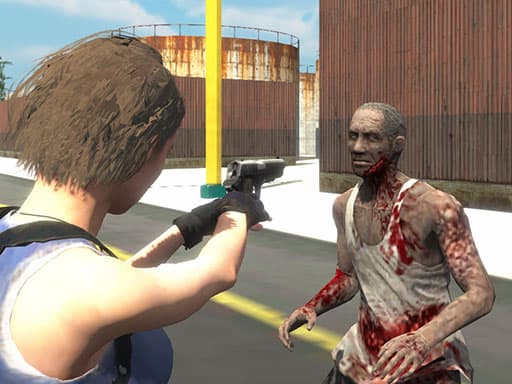 Biozombie Outbreak game screenshot - shooting - Free online game