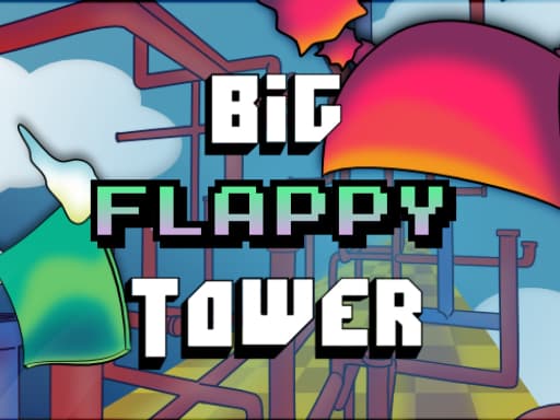 Big FLAPPY Tower VS Tiny Square游戏截图 - arcade - 免费在线游戏