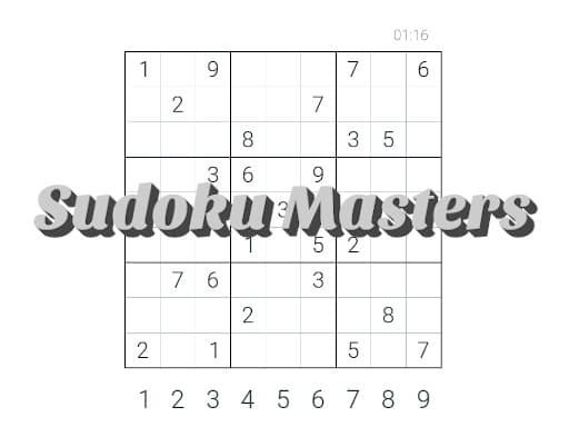 Captura de pantalla del juego Sudoku Masters - sports - Juego gratuito en línea