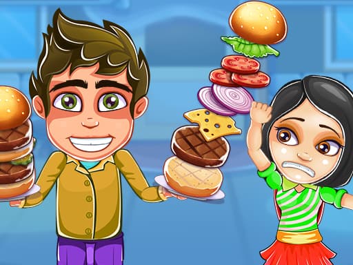 Super Burger 2 game screenshot - cooking - Free online game