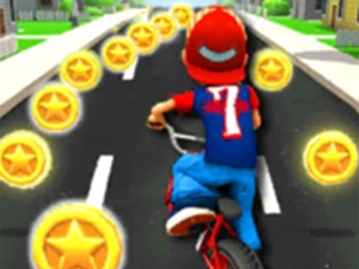Bike Race Rush game screenshot - adventure - Free online game