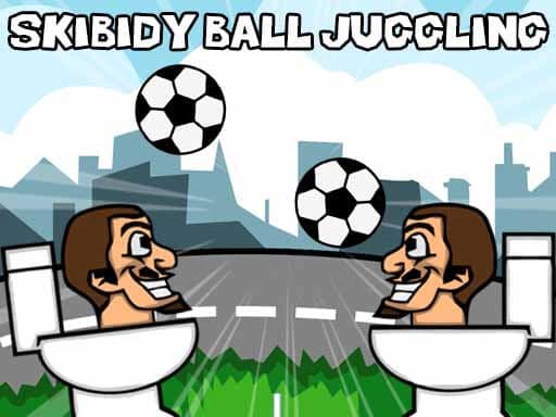 Skibidi Toilet Ball Juggling game screenshot - soccer - Free online game