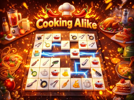 Cooking Alike game screenshot - puzzles - Free online game