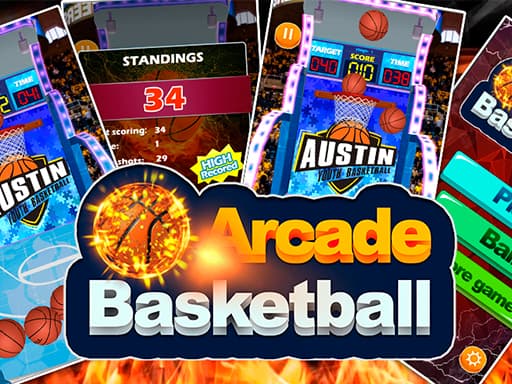 Captura de pantalla del juego Arcade BasketBall - sports - Juego gratuito en línea