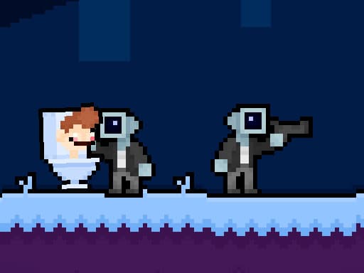 Captura de pantalla del juego Agent Skibidi - shooting - Juego gratuito en línea