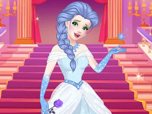 Ice Princess Dress Up game screenshot - hypercasual - Free online game