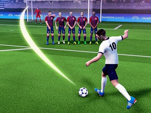 Captura de pantalla del juego Euro Free Kick Soccer 20 - sports - Juego gratuito en línea