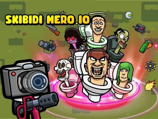 Skibidi Hero.IO game screenshot - hypercasual - Free online game