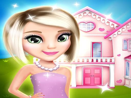 Dollhouse Decorating Games game screenshot - girls - Free online game