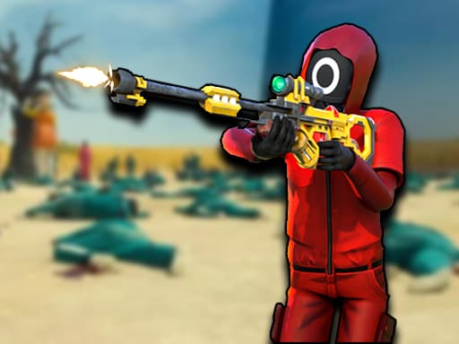 Squid Game Sniper Shooter game screenshot - shooting - Free online game