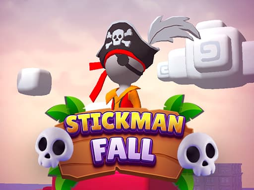 Stickman fall game screenshot - fighting - Free online game