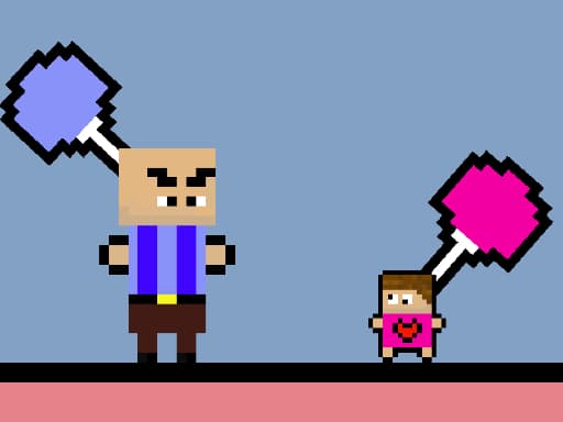 Angry Dad Cute Baby game screenshot - adventure - Free online game
