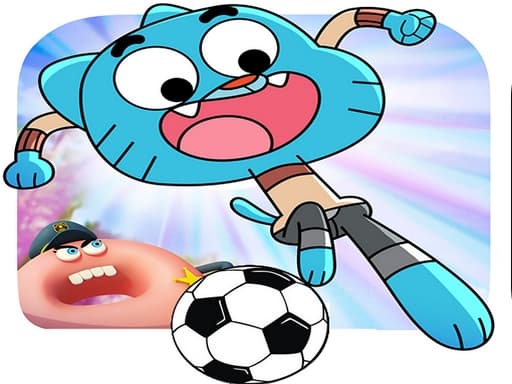 Captura de pantalla del juego Gumball Soccer Game - sports - Juego gratuito en línea