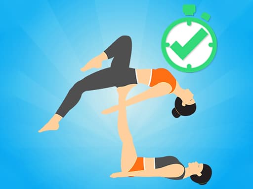 Couples Yoga游戏截图 - arcade - 免费在线游戏