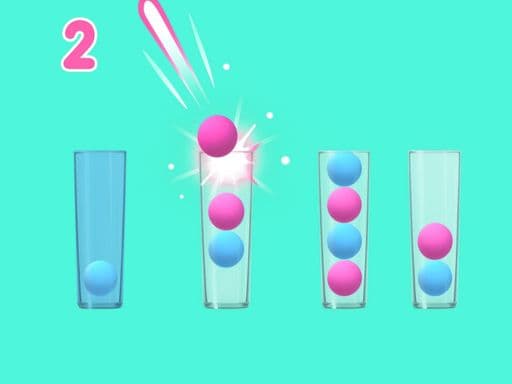 Captura de pantalla del juego Ball Cup Boom - puzzles - Juego gratuito en línea