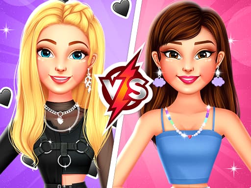 Bffs E Girl vs Soft Girl game screenshot - girls - Free online game