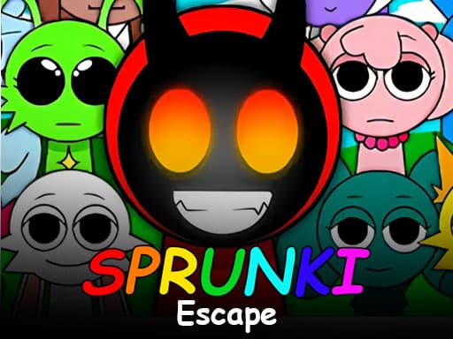 SPRUNKI ESCAPE 3D game screenshot - hypercasual - Free online game