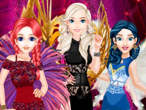 Romantic Victoria Secret Show game screenshot - girls - Free online game