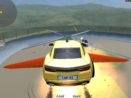 Supra Crash Shooting Fly Cars游戏截图 - multiplayer - 免费在线游戏