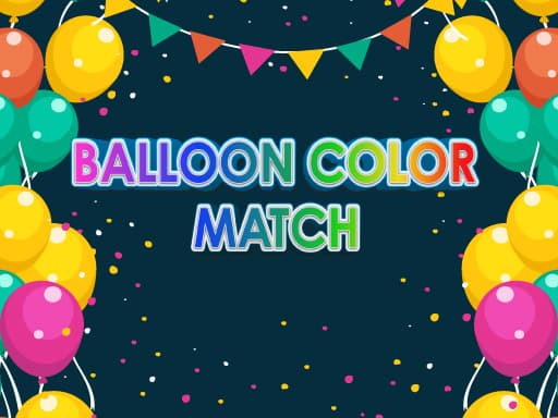 Balloon Color Matching game screenshot - hypercasual - Free online game