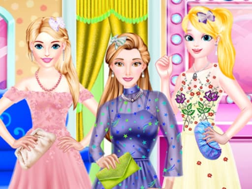 Fashion Dress In Tulle Style游戏截图 - girls - 免费在线游戏