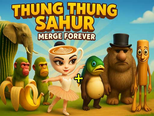 Thung Thung Sahur Merge Forever游戏截图 - hypercasual - 免费在线游戏