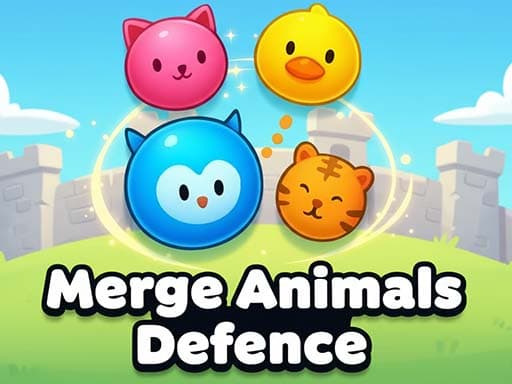 Merge Animals Defence游戏截图 - puzzles - 免费在线游戏