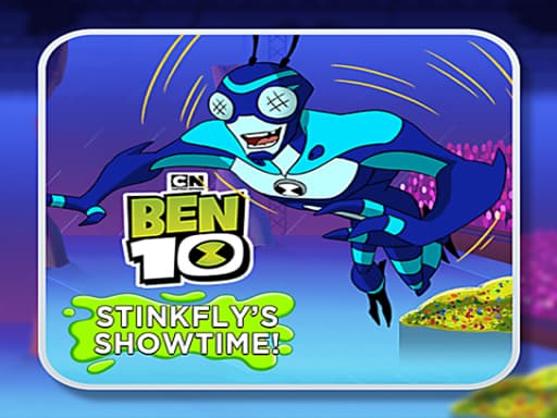Ben 10 Stinkfly Showtime 2021游戏截图 - arcade - 免费在线游戏