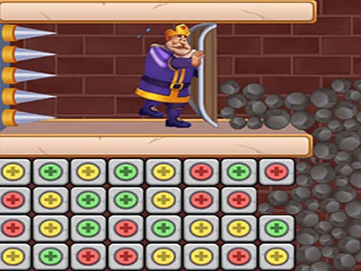 Princess Rescue Fruit Connect game screenshot - puzzles - Free online game