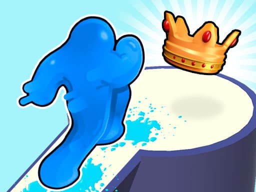 Blob Bridge Run游戏截图 - racing - 免费在线游戏