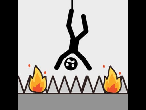 Draw 2 Save   Stick man Puzzle game screenshot - arcade - Free online game