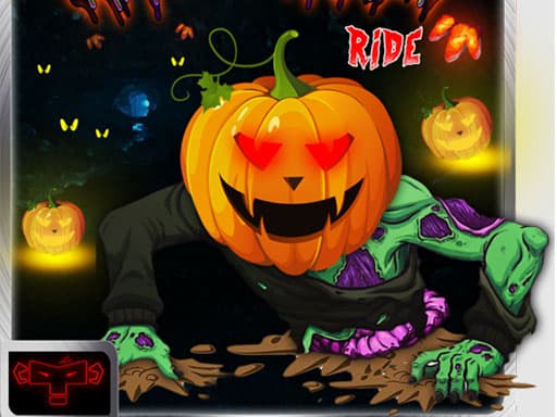 Captura de pantalla del juego VR Halloween Ride - sports - Juego gratuito en línea