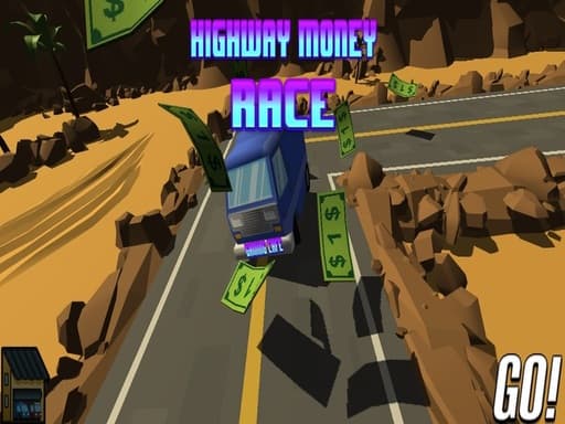 Highway Money Race游戏截图 - racing - 免费在线游戏
