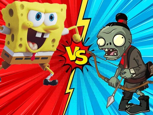 Zombie Vs SpongeBoob游戏截图 - racing - 免费在线游戏