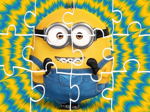 Minions Jigsaw game screenshot - girls - Free online game