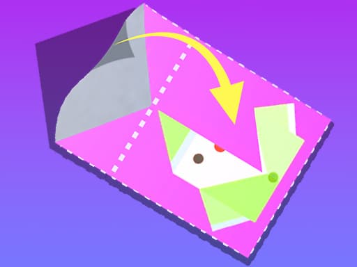 Cute Folding Paper游戏截图 - puzzles - 免费在线游戏