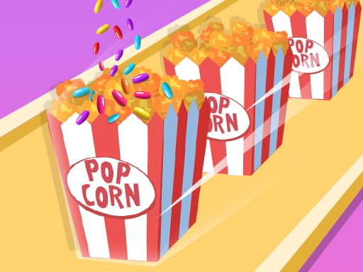 Popcorn Stack game screenshot - hypercasual - Free online game
