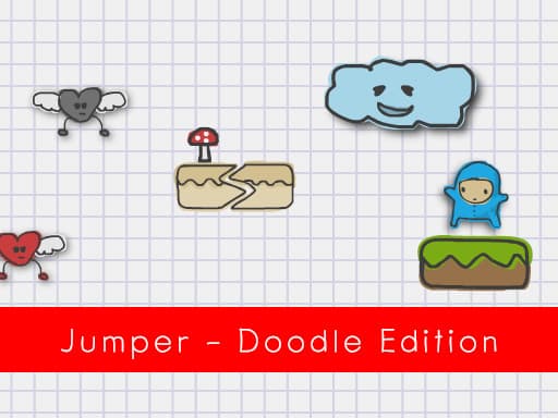 Jumper - Doodle Edition game screenshot - hypercasual - Free online game
