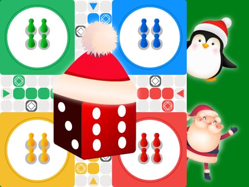 Ludo Online Xmas game screenshot - multiplayer - Free online game