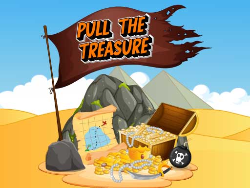 Pull the Treasure game screenshot - hypercasual - Free online game