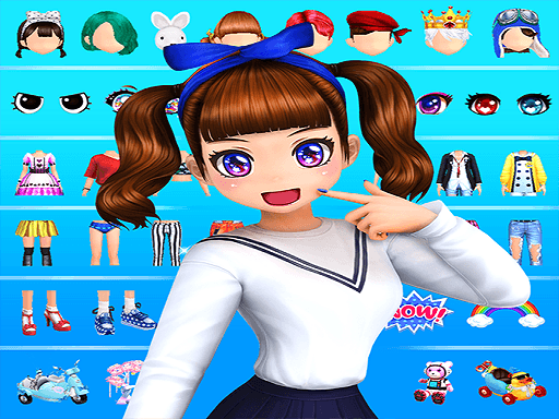 Dress up-3D beauty girls game screenshot - girls - Free online game