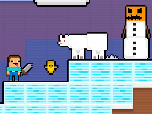 NoobCraft Totem game screenshot - arcade - Free online game