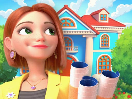 Home Design : Miss Robins Home Makeover Game game screenshot - girls - Free online game