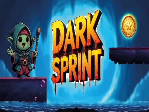 Dark Sprint game screenshot - arcade - Free online game