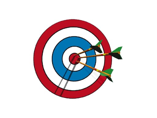 Captura de pantalla del juego Bullseye Hit - sports - Juego gratuito en línea