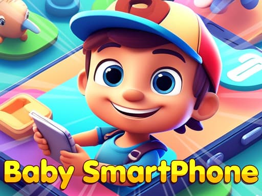 Baby Smartphone game screenshot - clicker - Free online game