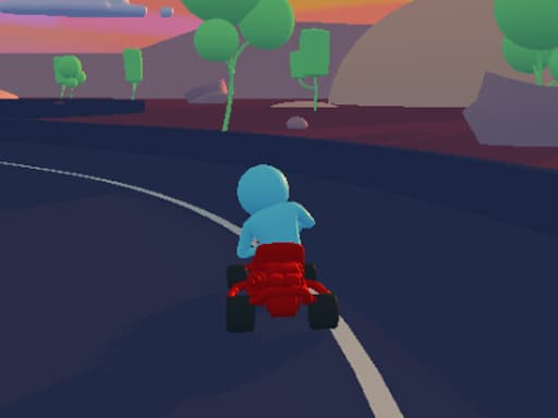 Captura de pantalla del juego Mini Kart Racing - sports - Juego gratuito en línea