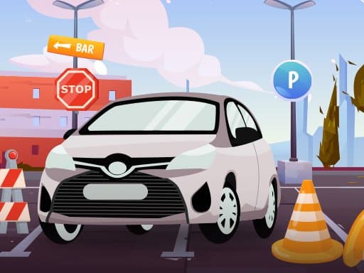 Hard Car Parking 5游戏截图 - arcade - 免费在线游戏