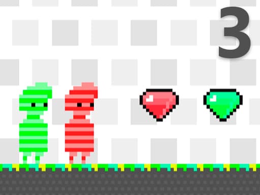 Red and Green 3 game screenshot - adventure - Free online game